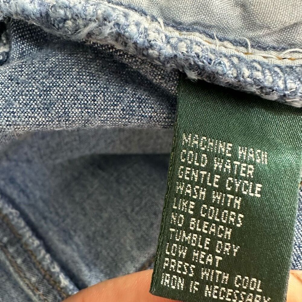 Vintage Lauren Ralph Lauren Jeans Co. High Rise Denim Mom Jeans‎ Women’s 10 - Picture 10 of 10